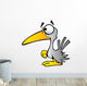 Cartoon Crow Wall Decal
