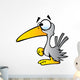 Cartoon Crow Wall Decal