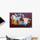 Canada License Plate Map Wall Mural