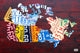 Canada License Plate Map Wall Mural