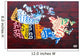 Canada License Plate Map Wall Mural