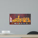 NYC License Plate Art Skyline 911 Version Wall Mural