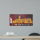 NYC License Plate Art Skyline 911 Version Wall Mural