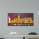 NYC License Plate Art Skyline 911 Version Wall Mural