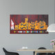 NYC License Plate Art Skyline 911 Version Wall Mural
