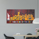 NYC License Plate Art Skyline 911 Version Wall Mural