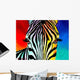 Zebra Wall Mural