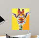 Grinning Giraffe Wall Mural
