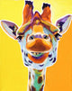Grinning Giraffe Wall Mural