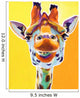 Grinning Giraffe Wall Mural
