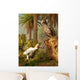 Pair Dodo Birds Play Wall Decal