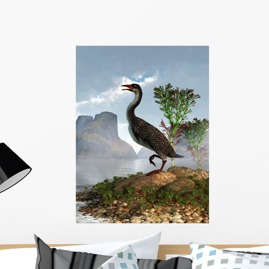 Hesperornis Shore Lake Looking Wall Decal