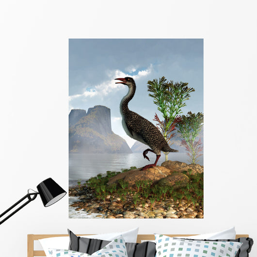 Hesperornis Shore Lake Looking Wall Decal