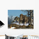 Rabbit Witnesses Herd Mammoths Wall Decal
