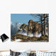 Rabbit Witnesses Herd Mammoths Wall Decal