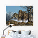 Rabbit Witnesses Herd Mammoths Wall Decal