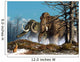 Rabbit Witnesses Herd Mammoths Wall Decal