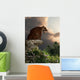 Smilodon Californicus Sits atop Wall Decal