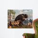 Saber-toothed Cat Tries to Wall Decal