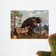 Saber-toothed Cat Tries to Wall Decal