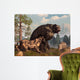 Saber-toothed Cat Tries to Wall Decal