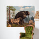 Saber-toothed Cat Tries to Wall Decal