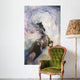 Carousel Dancer Watercolor Horse Wall Mural