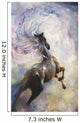 Carousel Dancer Watercolor Horse Wall Mural