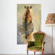 Meditating Tiger Wall Decal