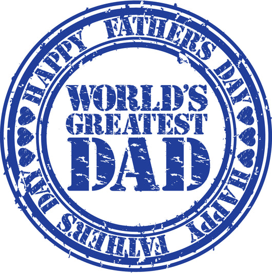 World's Greatest Dad Father's Day Decal