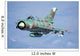 Bulgarian Air Force Mig-21bis Wall Decal Design 6