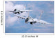 Pair Bulgarian Air Force Wall Decal Design 2