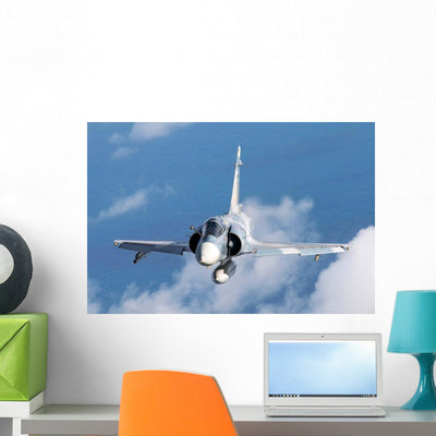 Brazilian Air Force Mirage Wall Decal Design 2 shown on a wall