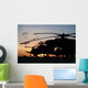 Ah-2 Sabre Sunset Natal Wall Decal Design 2