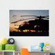 Ah-2 Sabre Sunset Natal Wall Decal Design 2