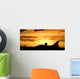 Sunset Landing This Chilean Wall Decal