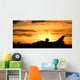 Sunset Landing This Chilean Wall Decal
