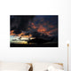Ah-2 Sabre Sunset Natal Wall Decal Design 1