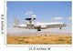 Nato Awacs E-3a Sentry Wall Decal Design 3