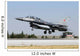 Turkish Air Force F-16d Wall Decal Design 1