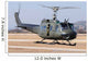 Italian Army Ab-205 Helicopter Wall Decal Design 2