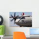 Pilot Waving from Cockpit Wall Decal