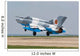 Romanian Air Force Mig-21mf Wall Decal Design 7