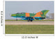 Romanian Air Force Mig-21um Wall Decal Design 3