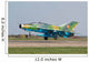 Romanian Air Force Mig-21um Wall Decal Design 2