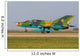 Romanian Air Force Mig-21um Wall Decal Design 1