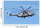 Russian Air Force Mi-26 Wall Decal Design 2
