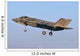 Israeli Air Force F-35i Wall Decal Design 1