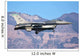 Us Air Force F-16c Wall Decal Design 2