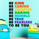 Be Kind Classroom Wall Decal